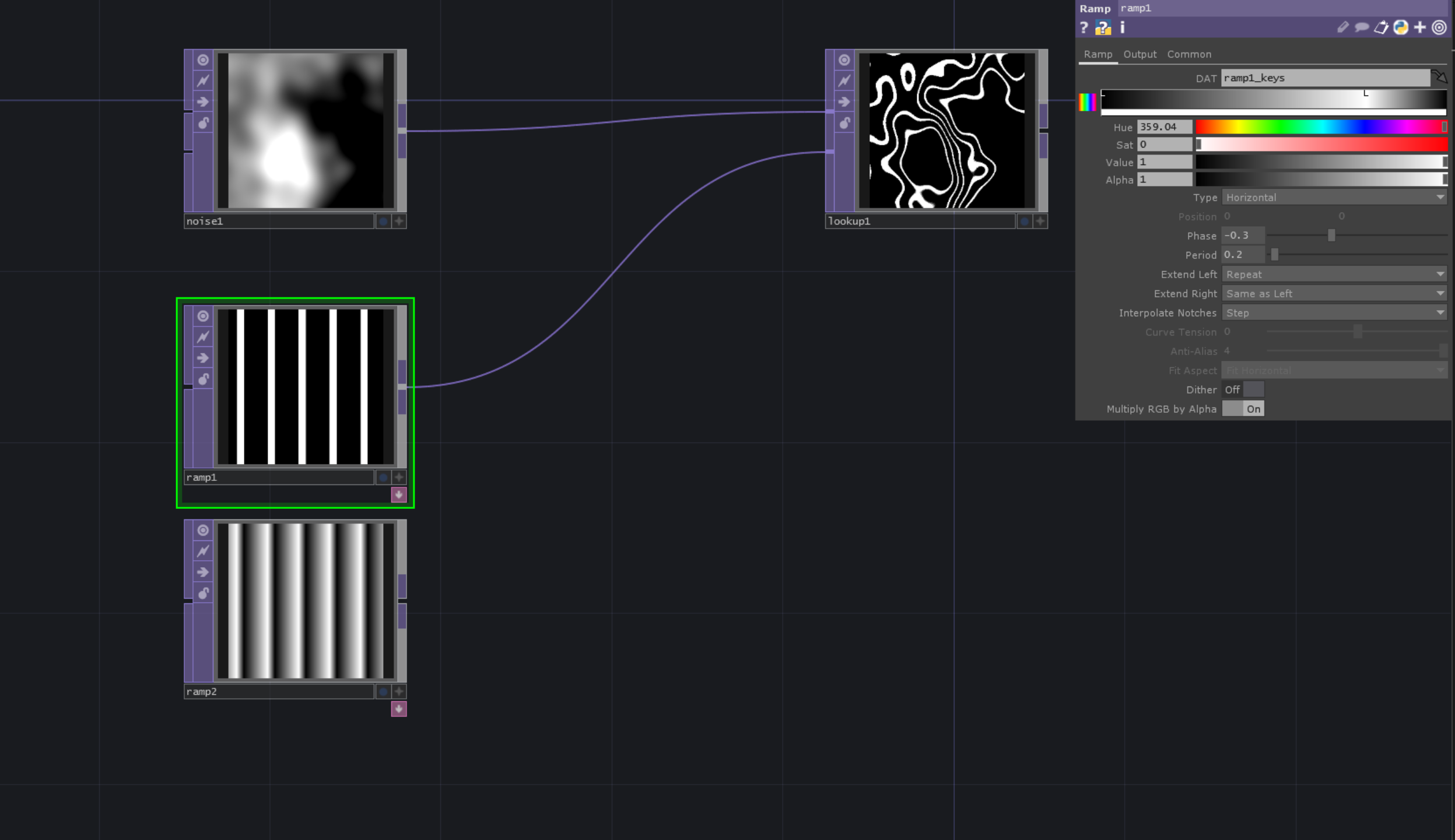 Convert RampTop into lines