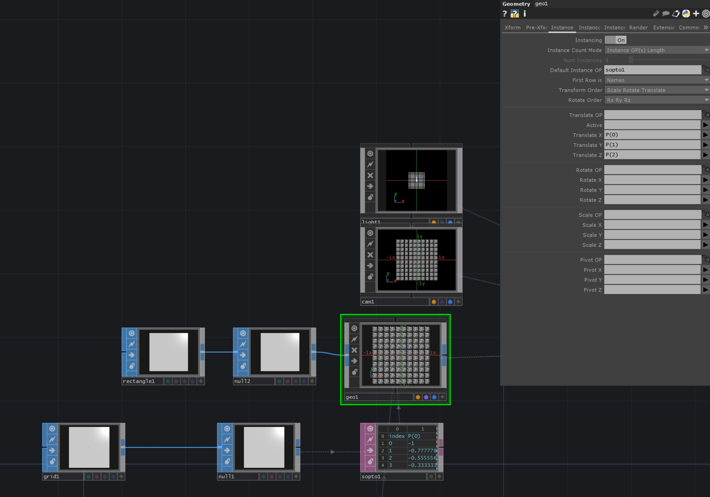 Title Instancing On Grid