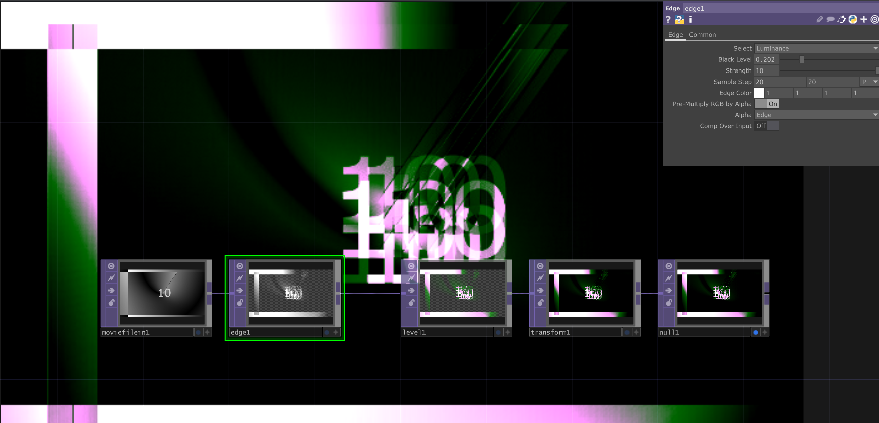 Big Edges Displace Effect Img