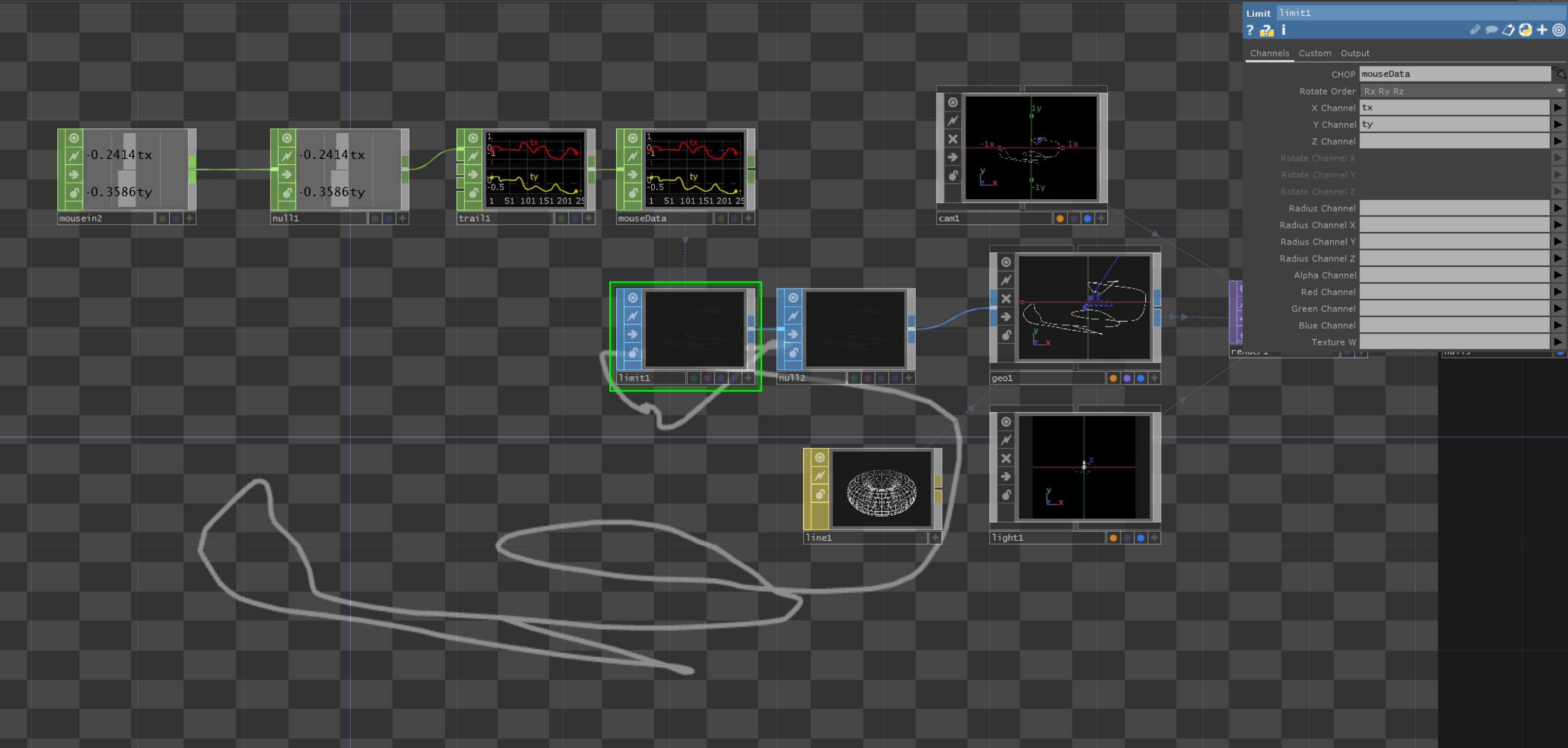 Mouse Position To SOP Line