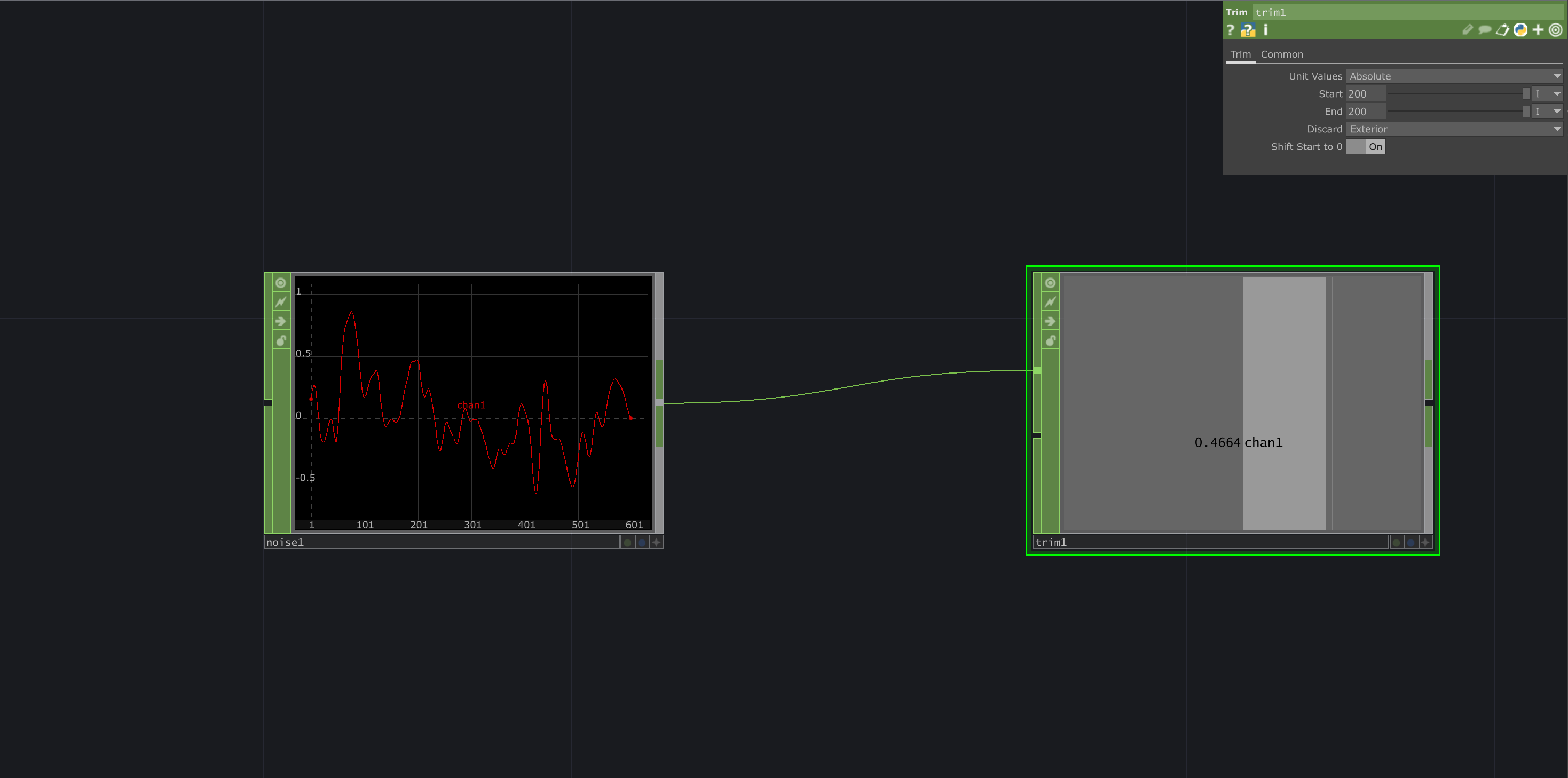 Switch Between CHOPS