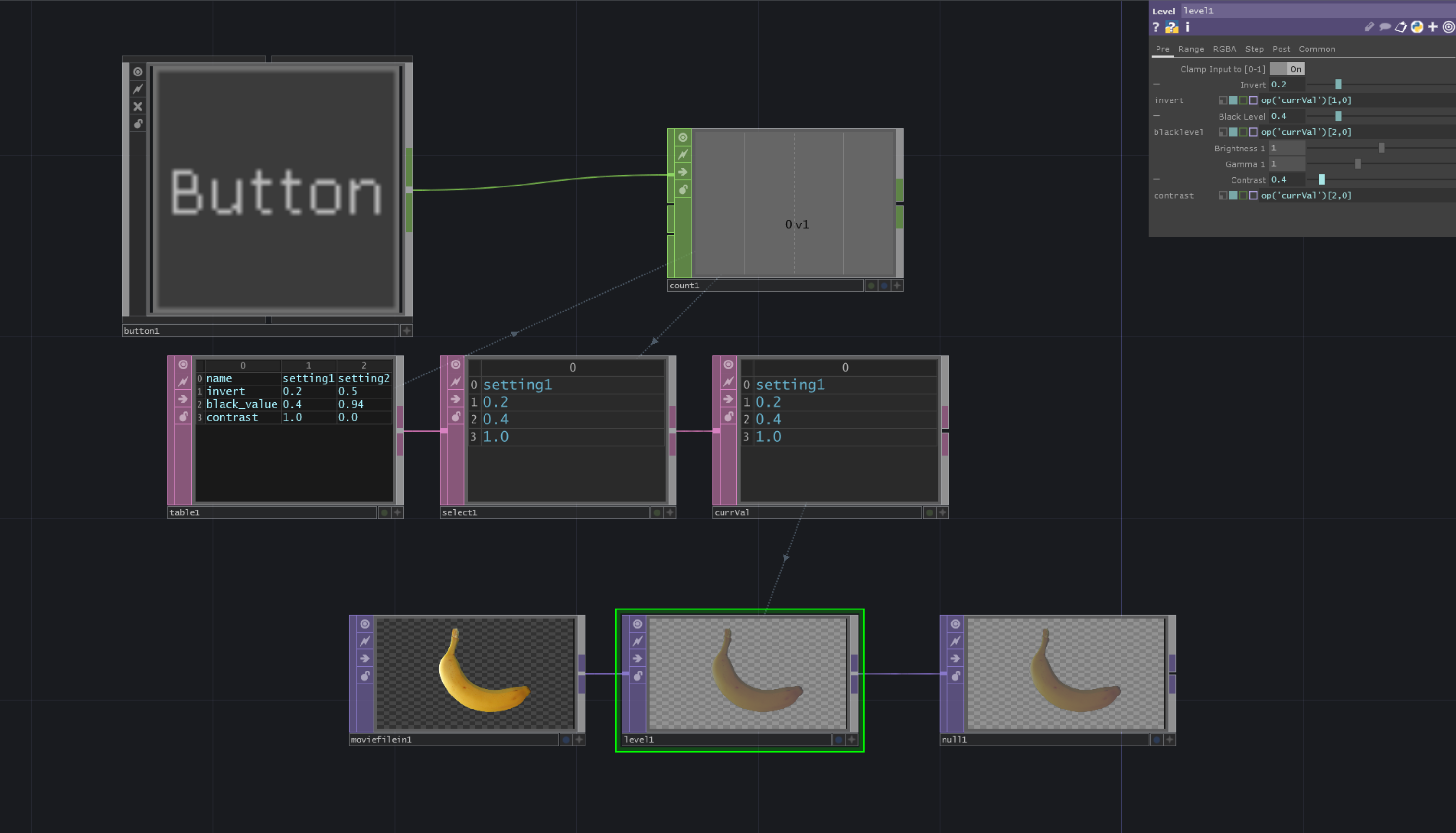 Store Presets In DATS