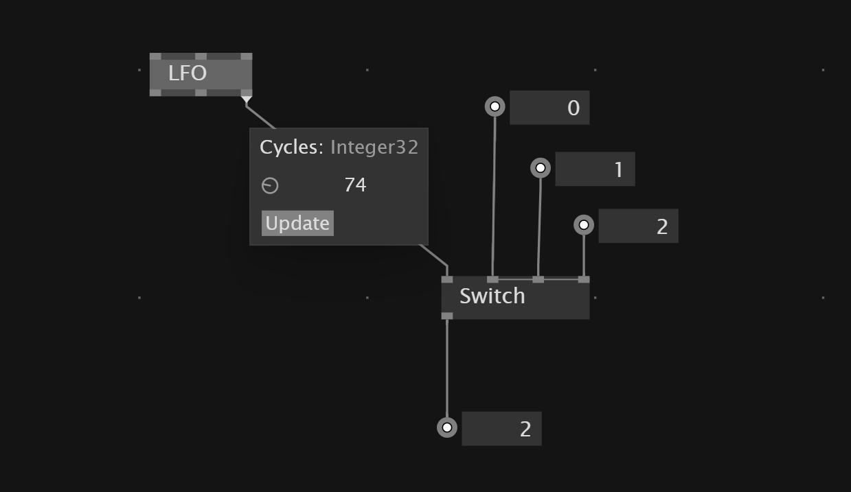 Switch With LFO