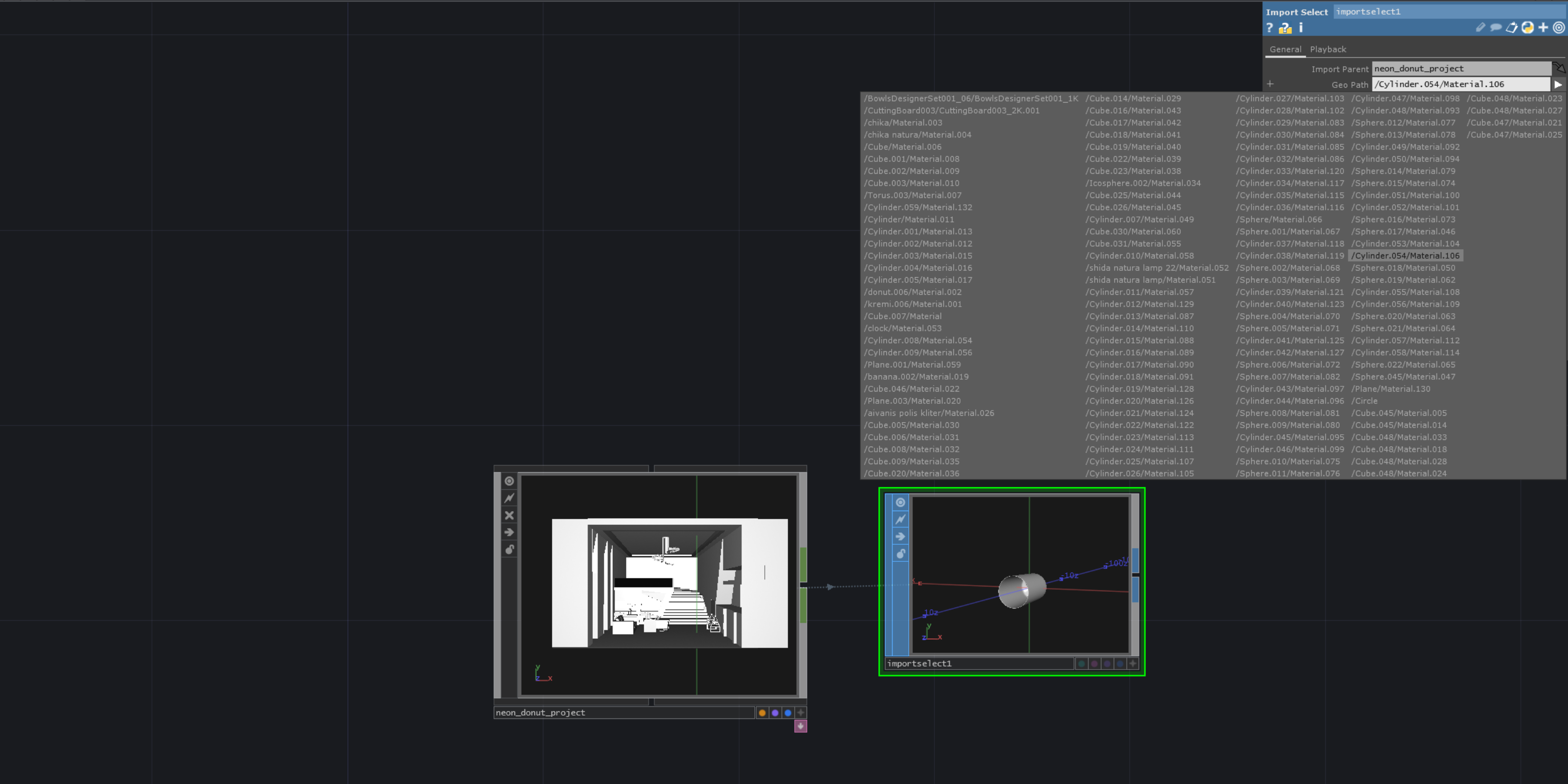 Importing specific Geo from FBX