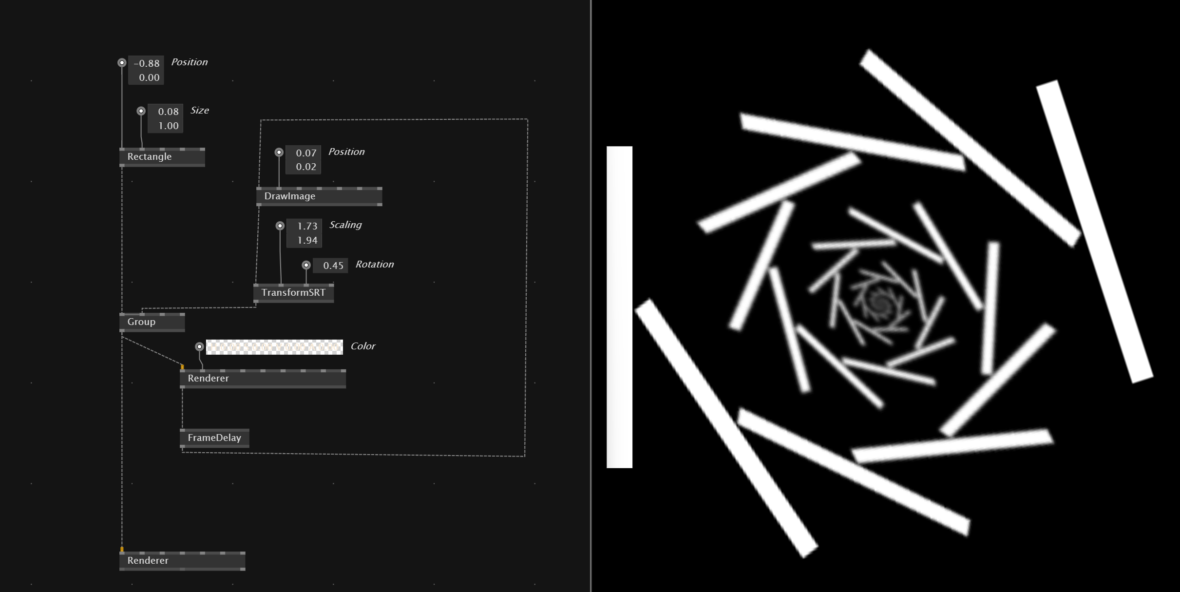 Simple Skia Feedback Effect Img