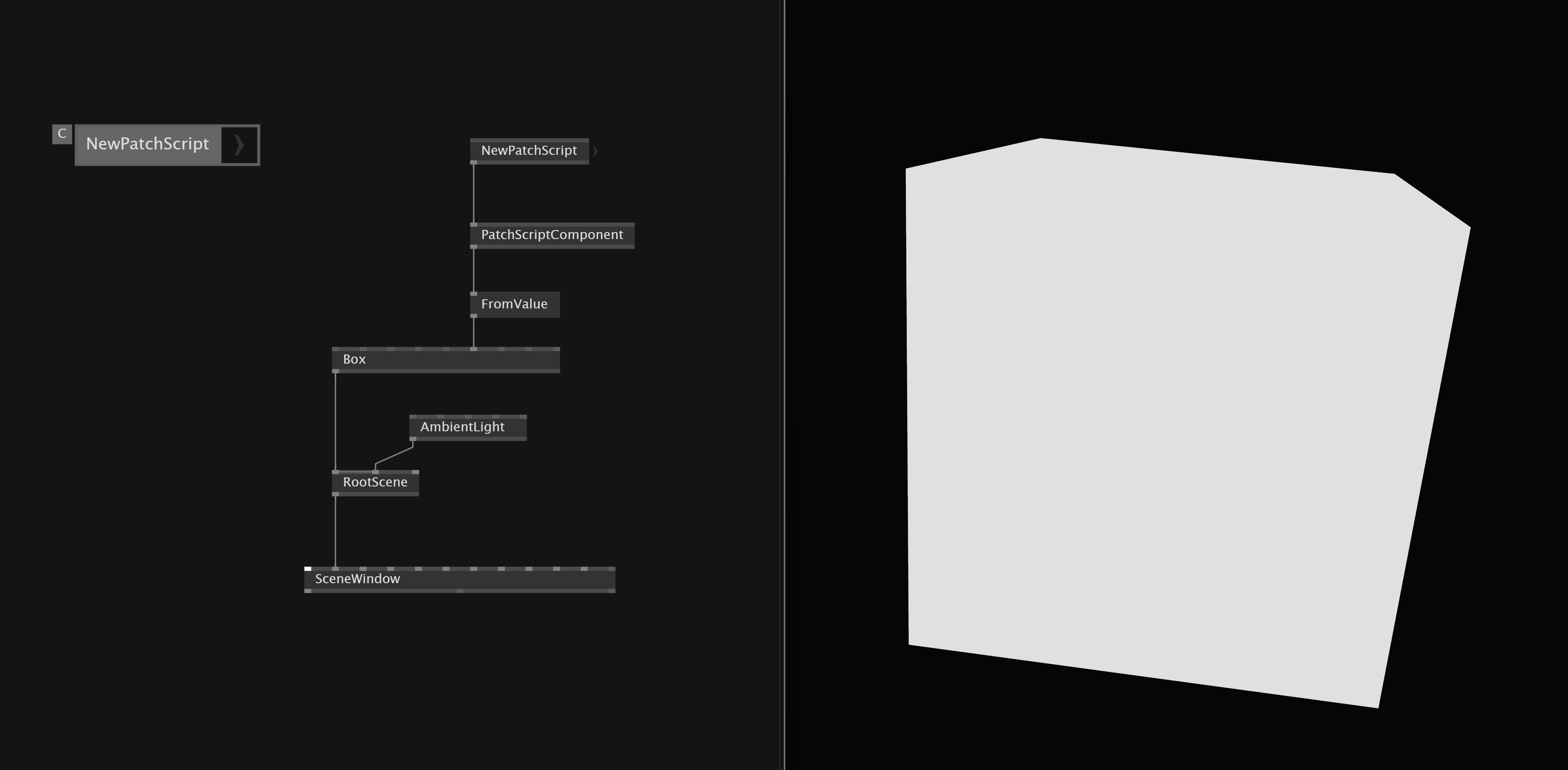 PatchScript Component to Extent Entities Img