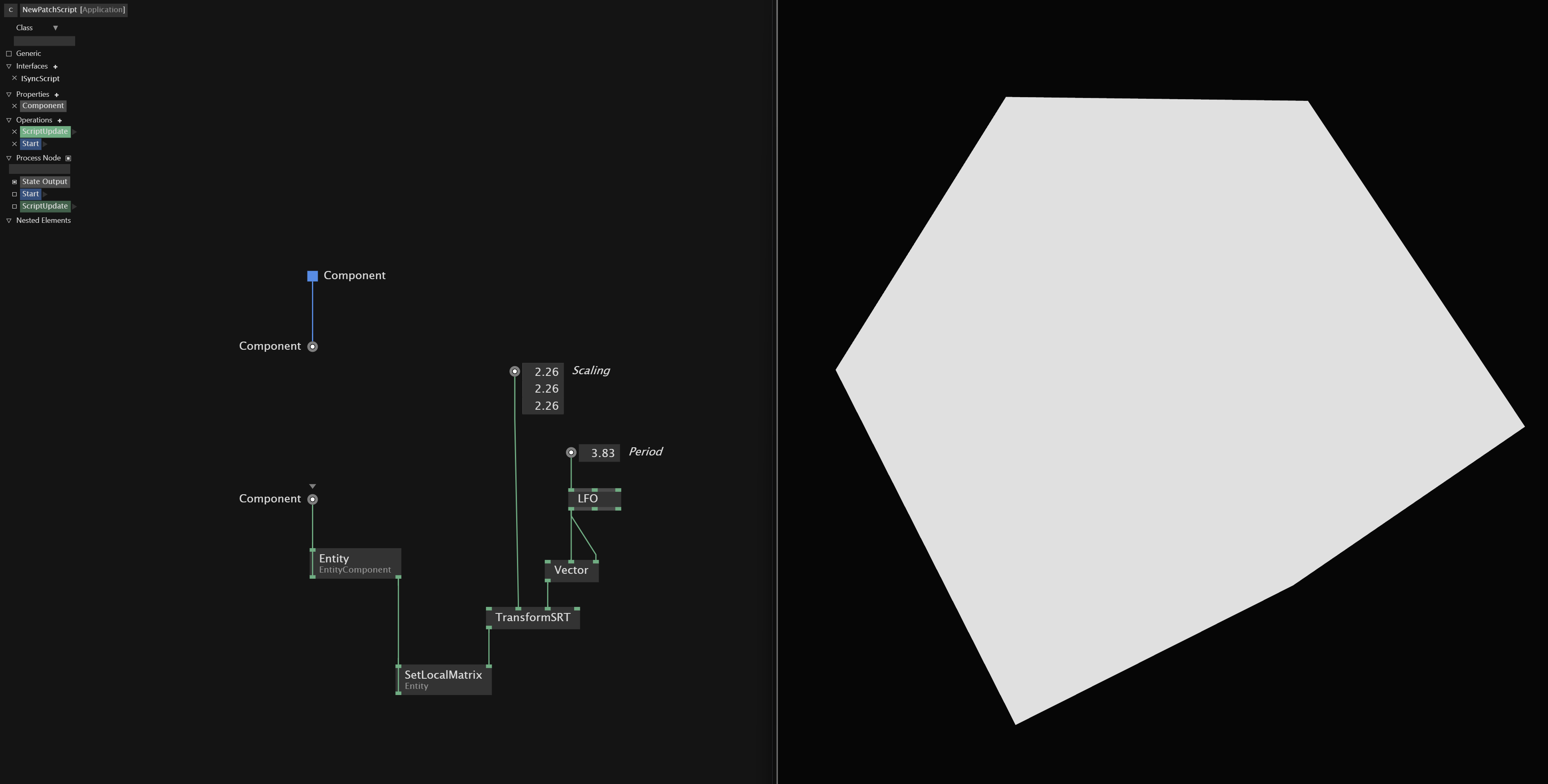 PatchScript Component to Extent Entities Img