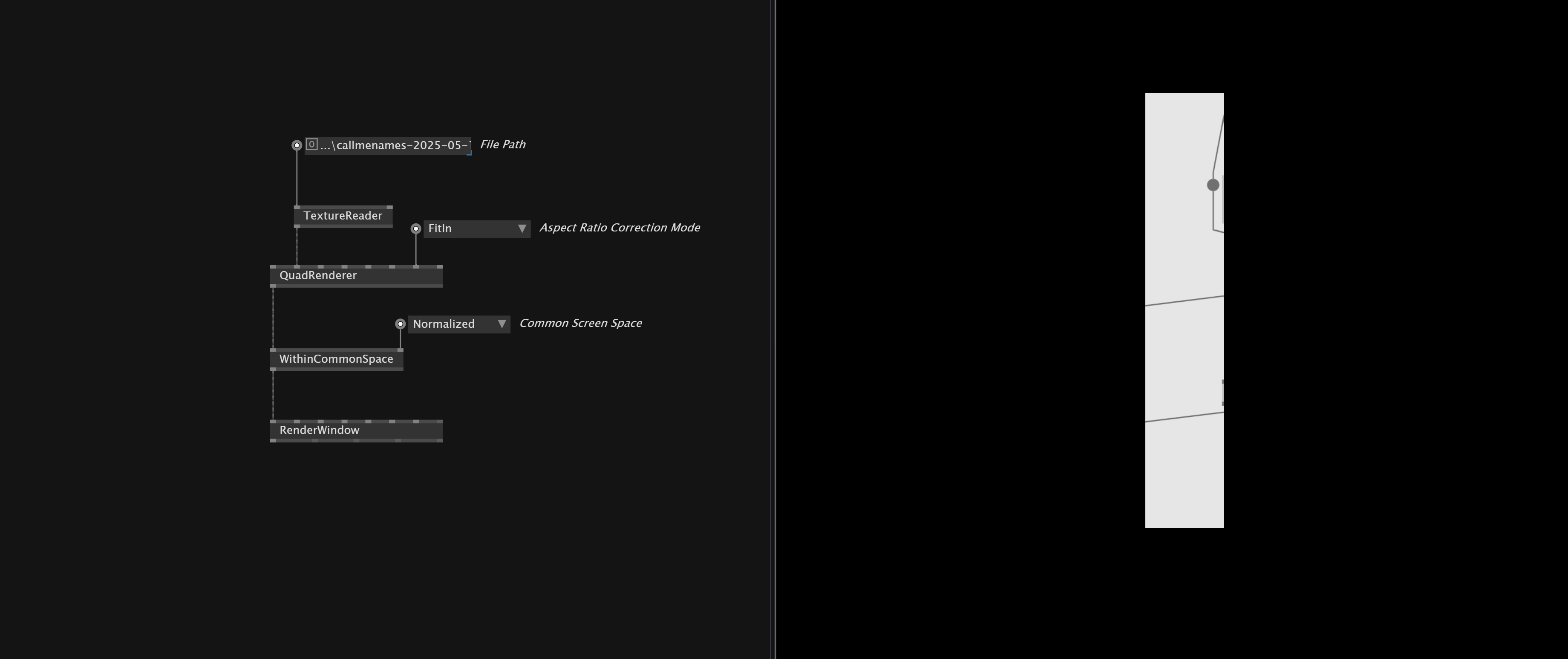 Show QuadRenderer With Aspect Ratio Of Texture Img